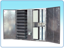 AFCU-36 Air Purification Unit includes dust filters and activated charcoal casings